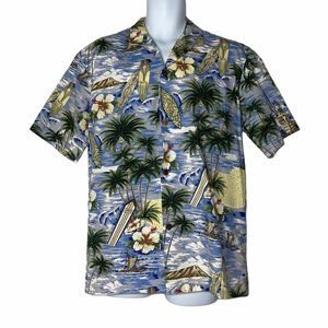 Royal Creations Vintage Hawaiian Beach Shirt L